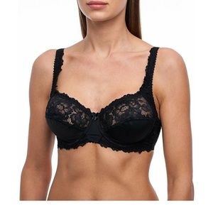 Frugue Women's Sheer Lace Full Coverage Unde